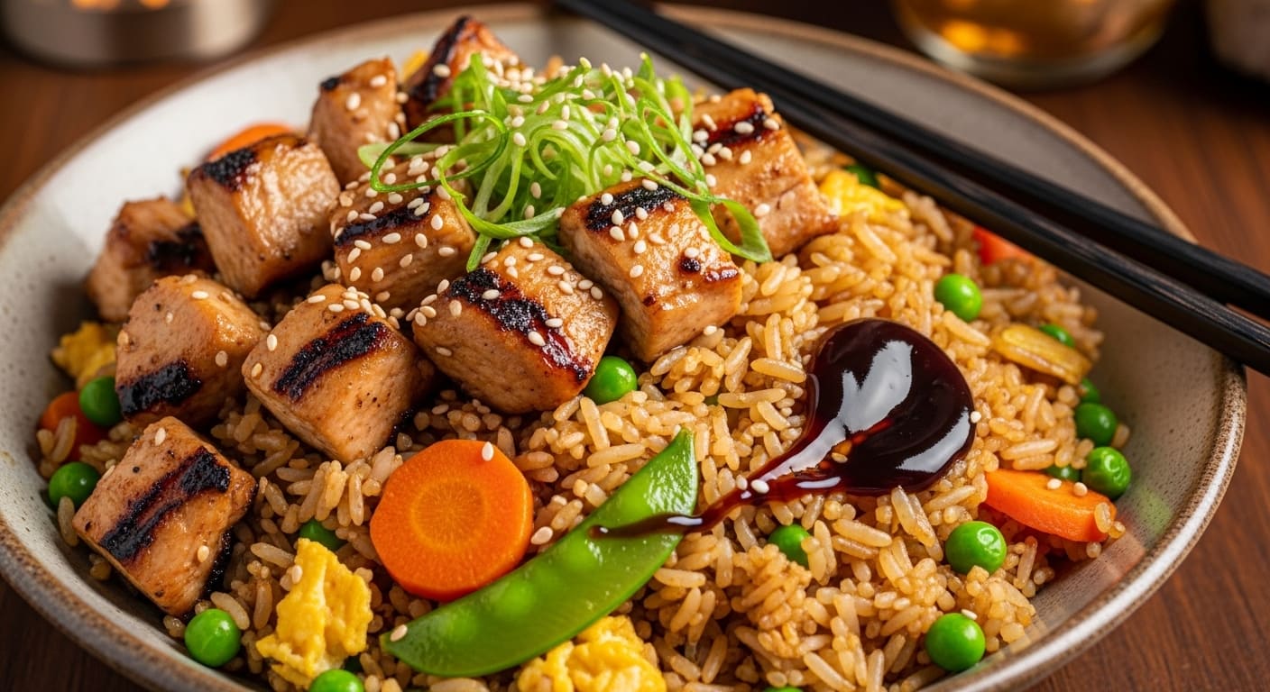 Teriyaki Chicken Fried Rice