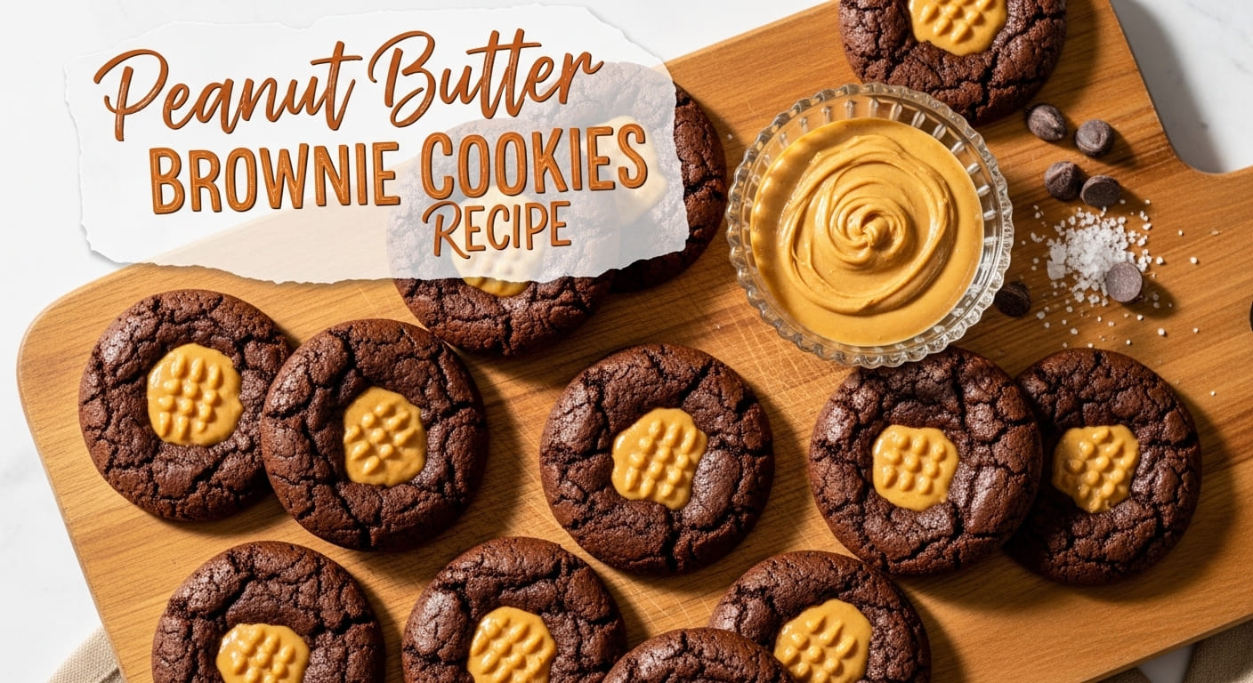 Peanut Butter Brownie Cookies